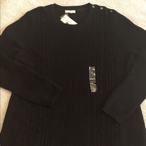 NWT Charter Club cable sweater
